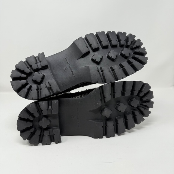 New Stuart Weitzman Emerson Chelsea Bootie Tweed Sz 9.5 - Picture 13 of 13